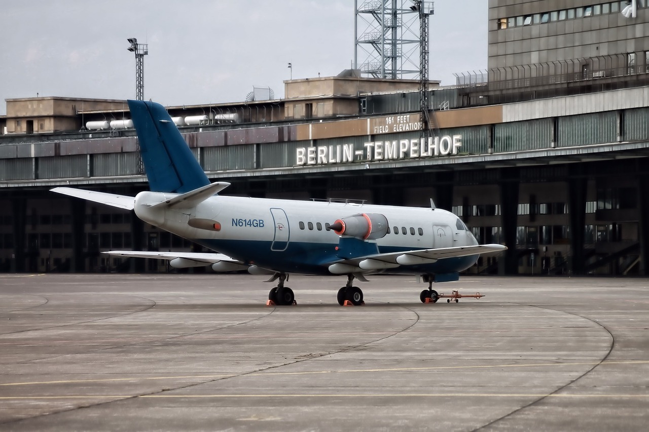 Templeferhofer Flughafen, Flugzeug